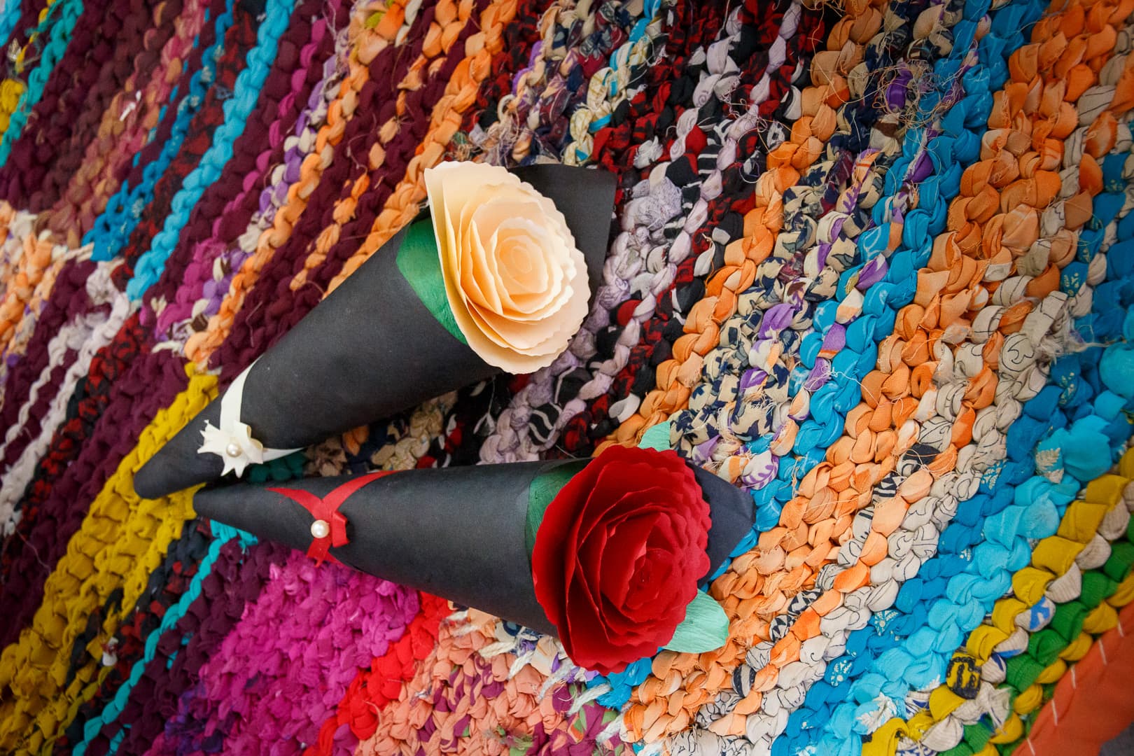 Handwerk van vrouwen bij Abayashram