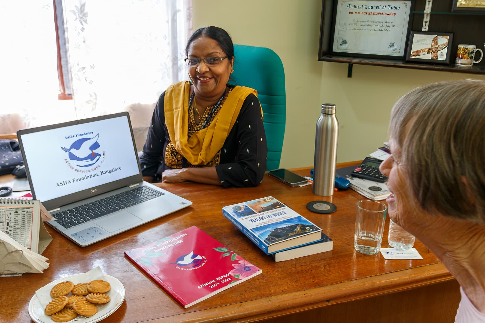 Dr. Glory Alexander van ASHA Foundation